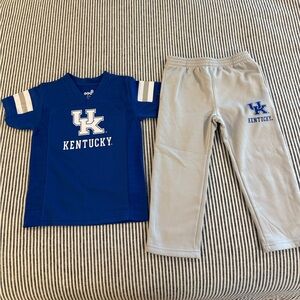 Kentucky Wildcats Blue and Gray Kids Outfit